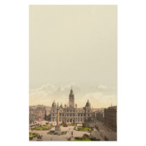 George Square, Glasgow, Scotland Personalized Stationery
