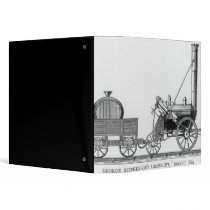 George Stephenson's Locomotive, 'Rocket', 1829 Vinyl Binders