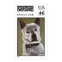 George the Dog Stamp by Nathan Lee James stamps