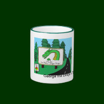 George the Dragon mugs