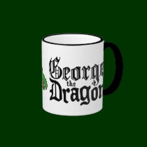 George the Dragon mugs