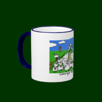 George the Dragon mugs