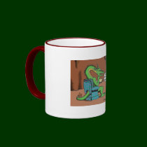 George the Dragon mugs