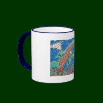 George the Dragon mugs