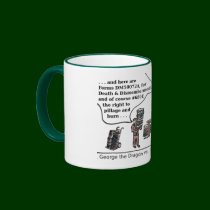 George the Dragon mugs