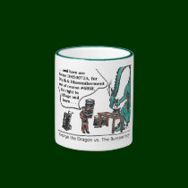 George the Dragon mugs