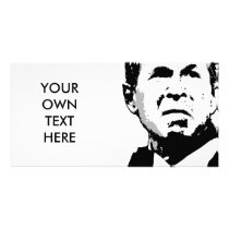 George W Bush 3 Photo Card Template