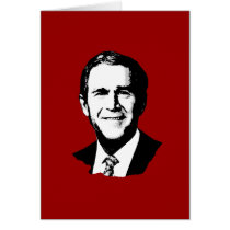 George W. Bush cards by Politicaltshirts George W. Bush cards