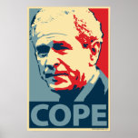 George W. Bush - Cope: OHP Poster