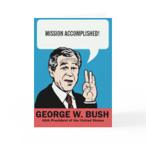 George W. Bush Customizable Card