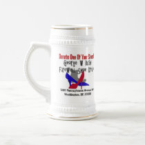 George W Bush Farewell Shoe Drive mugs
