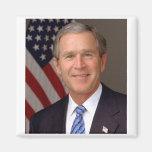 George W. Bush Fridge Magnet