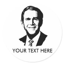 George W Bush Gear stickers by ElectionGear George W Bush Gear stickers