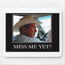 George W Bush - Hope and Change Mousepad