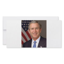George W. Bush Custom Photo Card