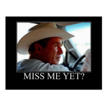 George W. Bush Post Card