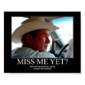 George W. Bush poster