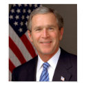 George W. Bush poster