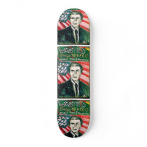 GEORGE W BUSH WANTED skateboards by nocklist GEORGE W BUSH WANTED skateboards