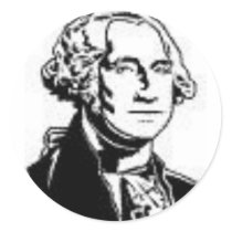 George Washington 1 stickers by beatpicks George Washington 1 stickers