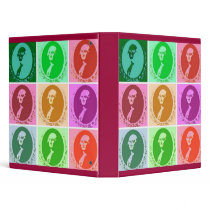 George Washington Abstract binders by SpeakYourMind George Washington Abstract binders