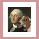 George Washington and his foxhound posters