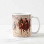 George Washington and Lafayette at Valley Forge Coffee Mugs
