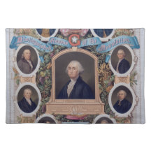George Washington and The Masons Of The Revolution Place Mat