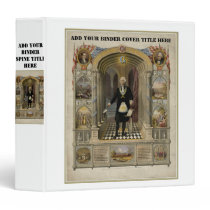 George Washington As A Freemason Portrait Binder