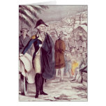 George Washington at Valley Forge cards
