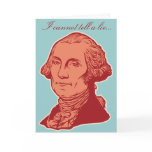 George Washington Birthday Card