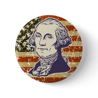 George Washington Button by Libertymaniacs