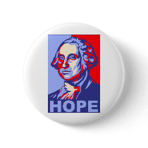 George Washington Pinback Buttons