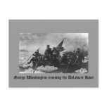 George Washington crossing the Delaware River postcards