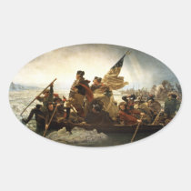 George Washington Crossing the Delaware Sticker stickers