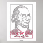 George Washington, first President USA [017] Poster
