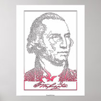 George Washington, first President USA [017] Poster