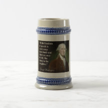 George Washington Freedom of Speech Quote Coffee Mug