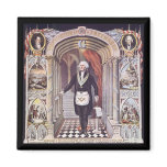 George Washington In Masonic Regelia magnets