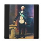 George Washington In Masonic Regelia magnets