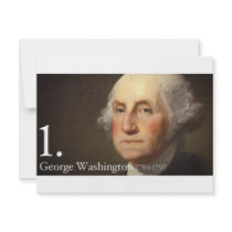 George Washington Personalized Announcement