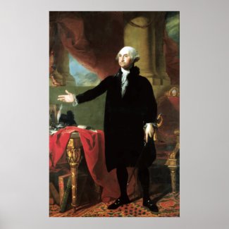 George Washington Lansdowne Portrait print