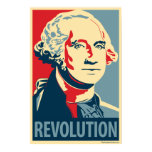 George Washington: Obama parody poster
