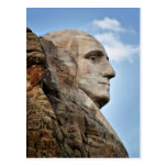 George Washington on Mount Rushmore Postcard
