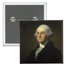 George Washington Pinback Buttons