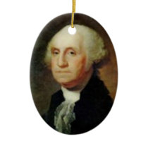 George Washington Portrait Ornament ornaments