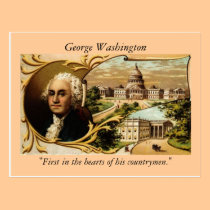 George Washington Postcard postcards