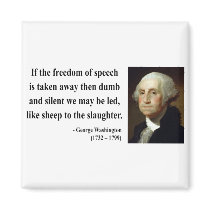 George Washington Quote 3b magnets by liberty_store George Washington Quote 3b magnets