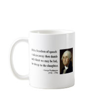 George Washington Quote 3b mugs by liberty_store George Washington Quote 3b mugs