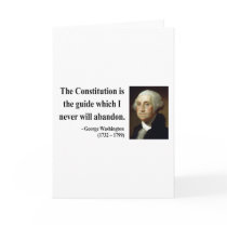 George Washington Quote 4b Card